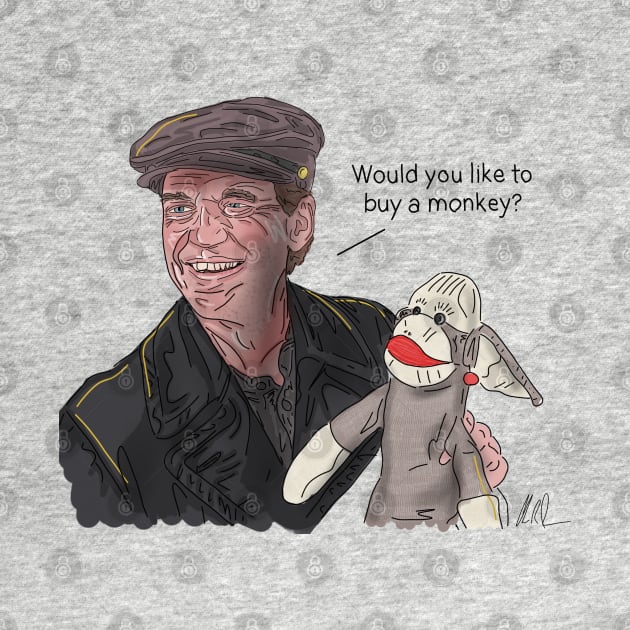 Cabin Boy: David Sells Monkeys by 51Deesigns